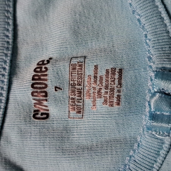 Gymboree pj top only girls size 7 - Picture 2 of 2